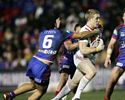 Ben Creagh tries to run around ...