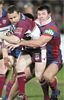 ... and pulled down by Steve Simpson.