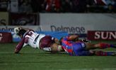 ... but it's too late as Jack Afamasaga scores.