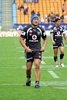 A Warriors Toyota Cup player as kick off approaches.