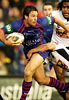 Zeb Taia smashes Darius Boyd.