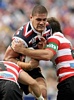 Cooper Vuna dots down ...