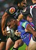 Wes Naiqama is taken by the Warriors ...