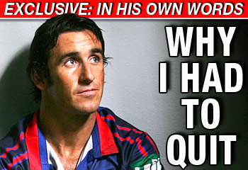ANDREW Johns writes exclusively for The Daily Telegraph about the tough decision.